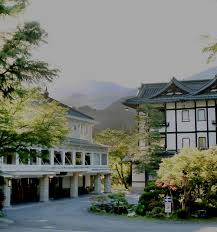 The East-meets-West Nikko Kanaya Hotel building